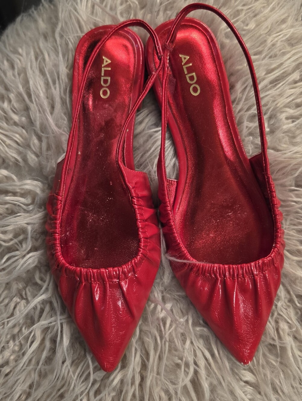 Aldo Red Flats
